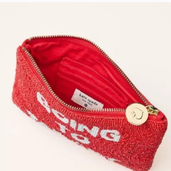 kate spade x Target "Going To Target" Beaded Clutch NWT - Picture 4 of 7